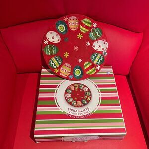 ORNAMENTS DEVILED EGG CERAMIC PLATE